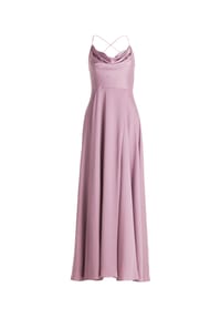 Vera Mont - Abendkleid mit Wasserfallausschnitt - 4715 DEEP DAHLIA