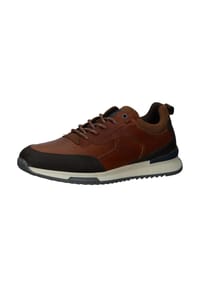 BULLBOXER - Leder/Textil Sneaker - Cognac