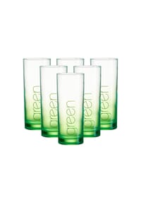 Ritzenhoff & Breker Trinkgläser Favo 360 ml 6er Set - FLASH - blau