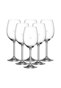 LEONARDO Weißweingläser geeicht Daily Gastro-Edition 0,2 l 6er Set transparent - DAILY - transparent