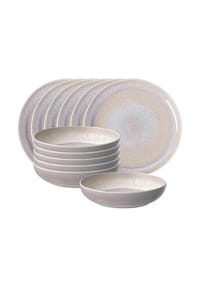 like. by Villeroy & Boch Tafelservice Perlemor Sand 12er Set beige - PERLEMOR - beige