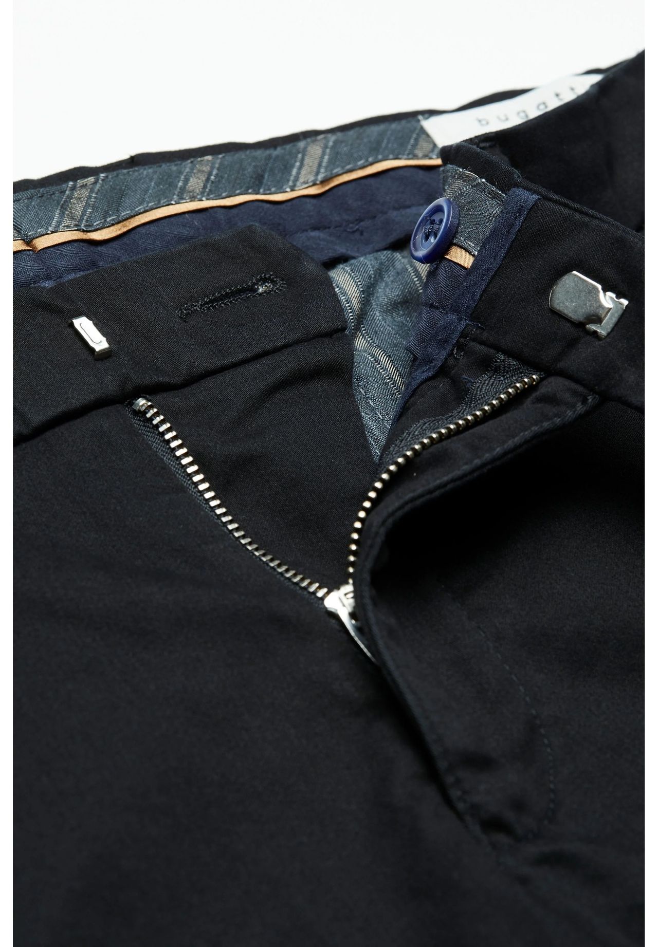 Bugatti Stoffhose, Regular Fit, FüR Herren, Schwarz, 31/32