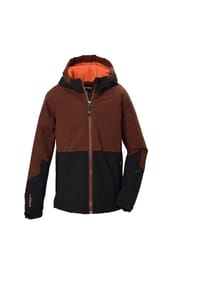 killtec® - Skijacke, wasserdicht, Schneefang, für Kinder - 323 KASTANIE
