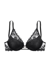 LASCANA - Schalen-BH Adelina, Spitzen, für Damen - 4215 BLACK