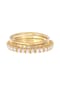elli. Ring Elli Ring Stapelring Perlen 3Er Set 925 Silber Vergoldet Bild 2