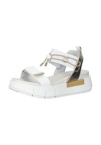 NeroGiardini - Lederimitat/Textil Sandalen - Platin