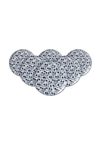 Ritzenhoff & Breker Dessertteller Royal Sakura ø 21,5 cm 6er Set blau-weiß - ROYAL - blau-weiß