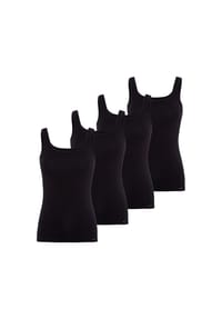 SKINY® - Tanktop Cotton Advantage - anthra melange