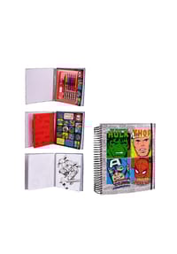 MARVEL - Marvel Kreativalbum für Kinder – Ausmal- & Beschäftigungsbuch mit - Mehrfarbig 22x26x2 cm