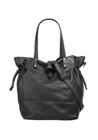 forty° - Shopper Echt Leder, Made In Italy - cognac