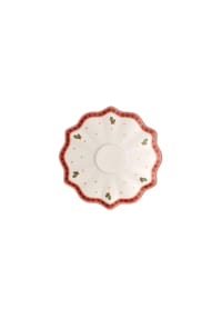 Villeroy & Boch Kaffee-/Teeuntertasse weiß Toy's Delight - Toy's Delight - rot
