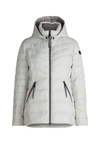 BETTY BARCLAY - Steppjacke mit abnehmbarer Kapuze - Rohweiß