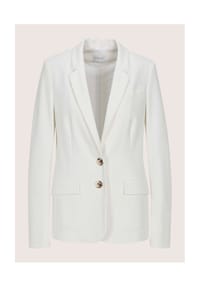 MADELEINE - Langer Jersey-Blazer - azurblau