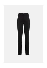olsen - Hose mit Reißverschluss und Verschlussknopf - Black