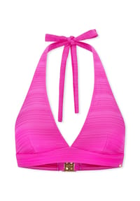 SCHIESSER - Aqua Neckholder-Bikinoberteil, elastisch, für Damen - 508 FUCHSIA
