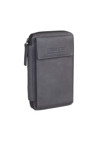 LEONHARD HEYDEN Den Haag - Den Haag Handytasche Leder 11 cm - blau