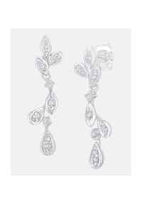Diamant L'eternel - Ohrhänger, mit Diamant, 375 Weißgold - white gold