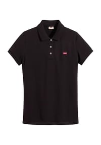 Levi's® - Poloshirt, Stickerei, für Damen - SCHWARZ