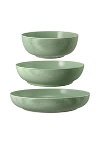 Seltmann Weiden Foodbowl Beat Color Glaze 20/25/28 cm 3er Set - BEAT - beige