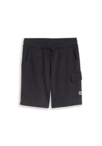 TOM TAILOR - Cargo-Shorts, Tunnelzug, für Kinder - 29476 COAL GREY