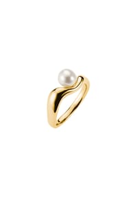 Thomas Sabo - Ring mit Perle Natural Beauty - gelbgoldfarben