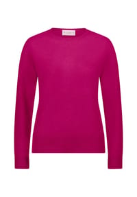 BETTY BARCLAY - Kaschmir-Pullover mit Rundhalsausschnitt - Bright Taupe Melange