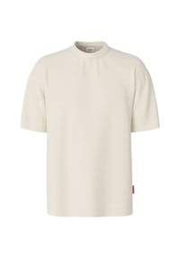 JOOP! - T-Shirt Aldric, Stehkragen, für Herren - 00107 NATURAL