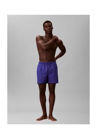 Calvin Klein - Badeshort, Tunnelzug, für Herren - C8X BLUE RIVER FOG