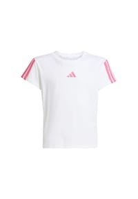 adidas - T-Shirt, Baumwolle, für Kinder - 0 WHITE/PNKFUS