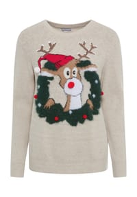 MANGUUN - Weihnachtspullover, für Damen - 1 FAIR ISLE 1