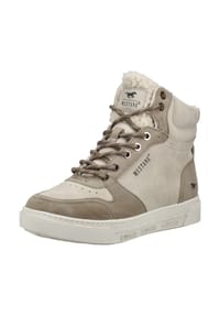 MUSTANG® - Lederimitat Stiefelette - Beige