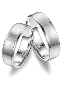MARRYA - MARRYA MARRYA Silber Ringe Trauringe Eheringe Partnerringe - Herren Ring - silber