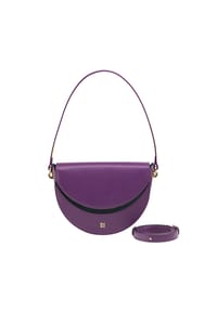 DuDu - Schultertasche Leder 23 cm - lawn