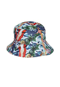 KING KEROSIN - Vintage Wendemuster - blau