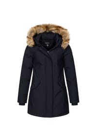 GEOGRAPHICAL NORWAY - Winterjacke Mantel mit Kapuze Regular Fit - Navy