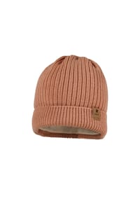 maximo® - BABY-Umschlagmütze, Rippe Futter - cork washed