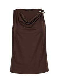 zero - Shirt, Wasserfall-Ausschnitt, für Damen - 1056 EGGNOG