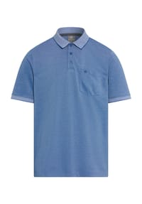 GALERIA - Poloshirt, Brusttasche, für Herren - 2 BRIGHT COBALT