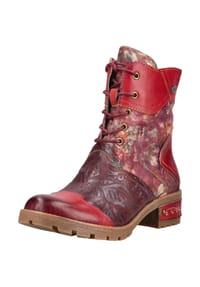 LAURA VITA® - Leder/Textil Stiefelette - Indigo