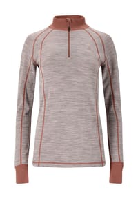 WHISTLER - Funktions-Langarmshirt Candee mit praktischem Reißverschluss - 1005 Light Grey Melange