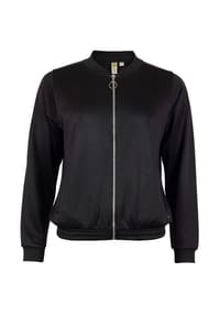 ROADSIGN® australia - Damen Sweatjacke Balance Fleece Blouson mit Reißverschluss - schwarz