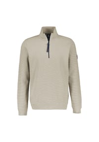 LERROS - Sweattroyer für Herren, unifarben - BONE WHITE