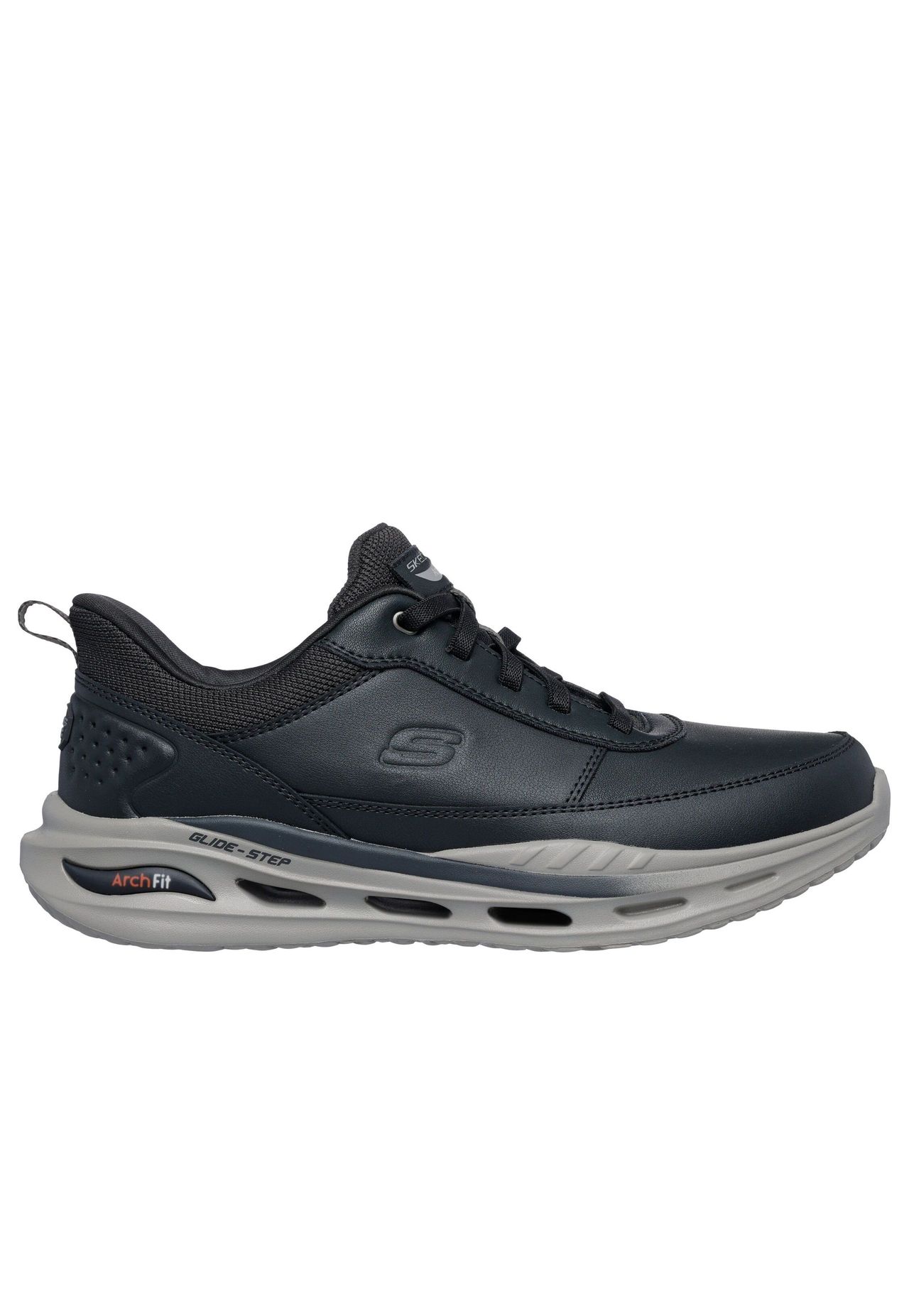 Skechers® Sneaker, Leder, FüR Herren, Schwarz, 43