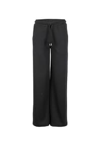 ROADSIGN® australia - Damen Palazzohose Flow Loungehose mit weitem Bein - schwarz