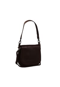 The Chesterfield Brand - Jersey Jersey Schultertasche Leder 25 cm - braun