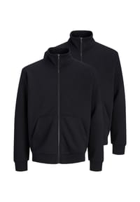 JACK & JONES - Sweatjacke 2er Pack Bradley - Hellgrau / beige