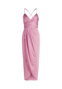 Vera Mont - Abendkleid mit Raffung - Deep Dahlia