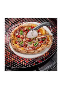 GEFU® - Pizzastein, Gestell, Schneider - SILBER