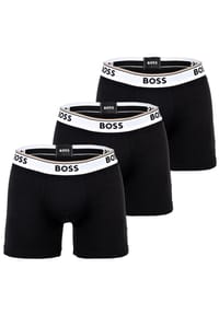 BOSS - Pants, 3er-Pack, Logo-Bund, für Herren - 001 BLACK