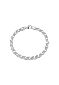 SMART JEWEL® - Armband Fantasiekette, massiv, Silber 925 - silber